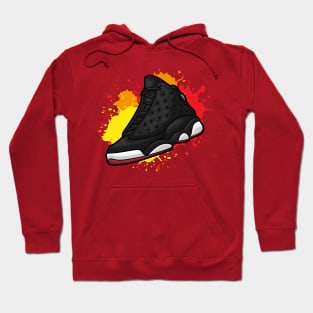 Retro Playoffs Basketball Sneaker Hoodie